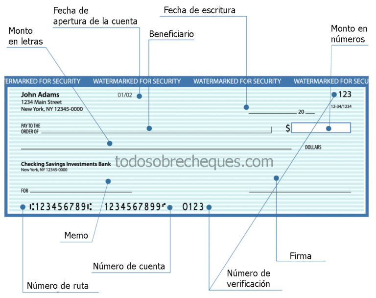 ¿cómo Llenar Un Cheque 【guía Paso A Paso】emk 7573